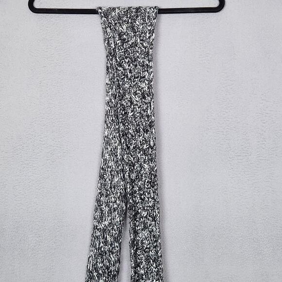 Columbia Scarf Womens One Size Gray Simply Spun Marled Knit Fringe Winter - Picture 8 of 11